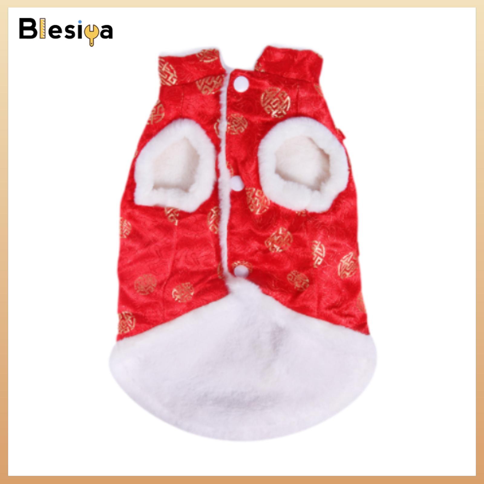Pet Clothes Vest Easy to Wear Warm Cute Dog Tang Costume New Year Dog Costume Cosplay Celebration Themed Party Chinese New Year ราคา 4,364 บาท*ส่งฟรี