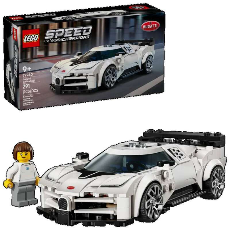 Chính hãng LEGO® Mô hình xe thể thao Bugatti Centodieci Hyper Sports Car 77240 cho trẻ em từ 9 tuổi 