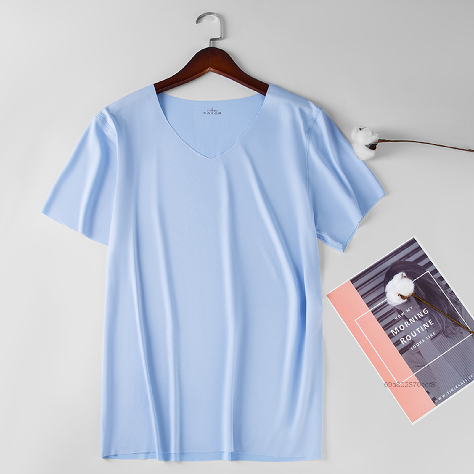 Nam Năng Động Nhanh Khô Áo Phông Nhanh Khô Tay Ngắn Slim Fit Thể Thao Tập Gym Áo Phông Đi Bộ Đường Dài Chạy Tập Luyện SRJS-VN - 3