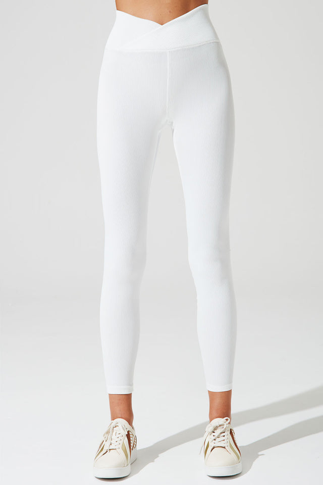 OLABEN Quần tập Yoga Gym V-WAIST RIBBED LEGGING