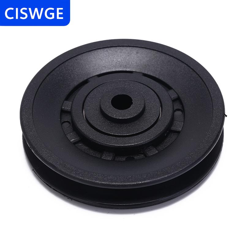[COD] CISWGE  1PC 90mm màu đen mang ròng rọc bánh xe cáp phòng tập thể dục thiết bị phần wearproof phòng tập thể dục Kit