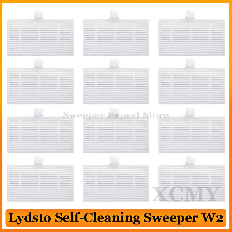 Hepa Filter Replacement Parts For Suitable For Xiaomi Lydsto W2 Self-Cleaning Robot Vacuum Cleaner Garbage Bag Dust Bin Essories