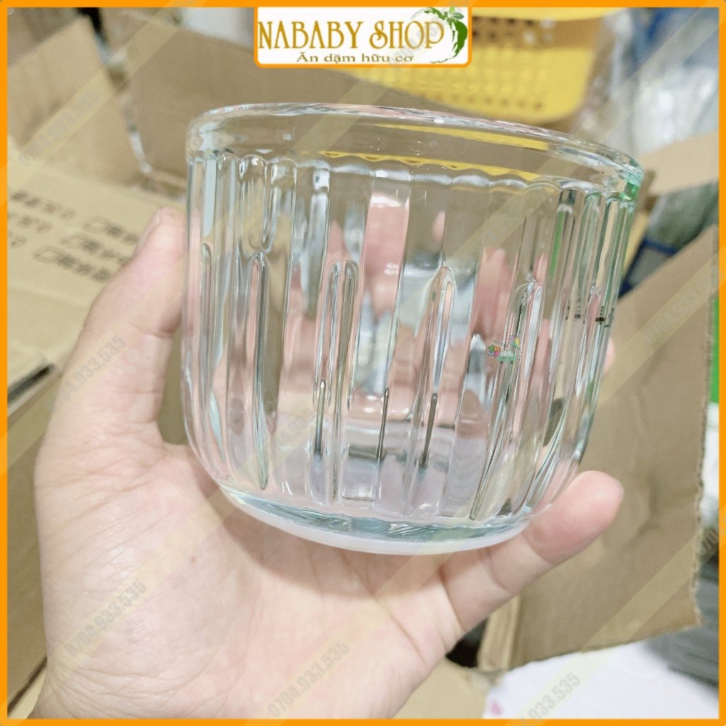 Máy Xay Coco Bear 8 Lưỡi Xay Đồ Ăn Dặm Cho Bé Xay Rau Củ Thịt Máy Xay Mini Cối Thủy Tinh