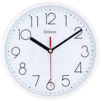 Jam Dinding Edison EDW 09 T18 Timbul Diameter 230mm 23cm