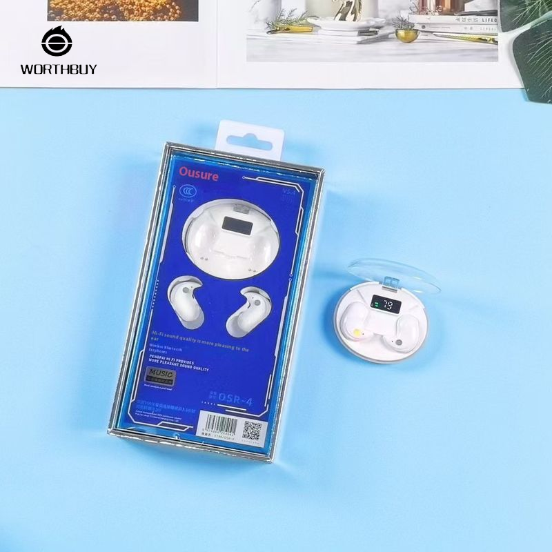 2025 New Bluetooth Earbuds with Digital Charging Case for Sports & Music ราคา 161 บาท*ส่งฟรี