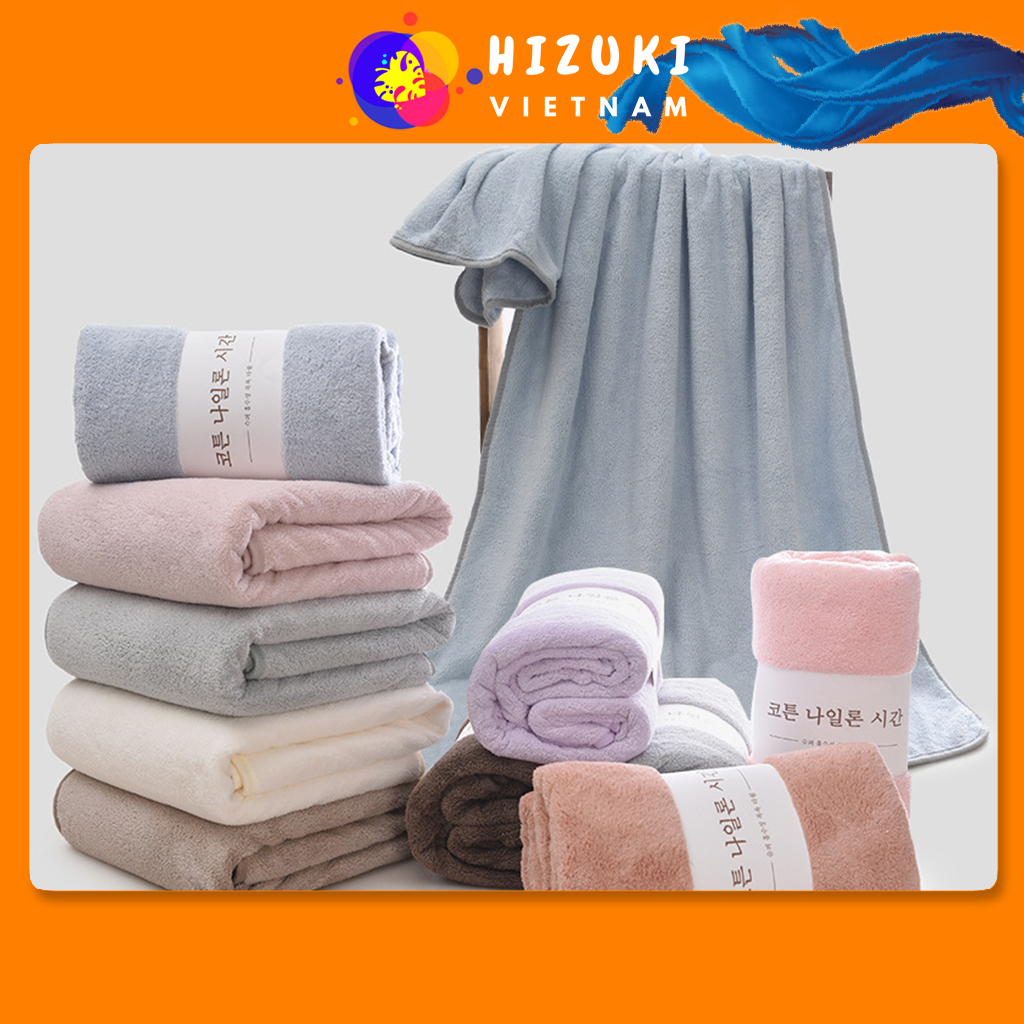 Khăn tắm hàn quốc kích thước 70*140cm