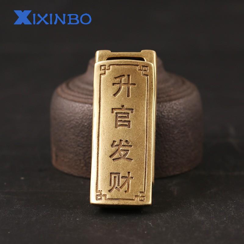 XIXINBO Handcrafted Copper Coffin Mini Handles Artistic Brass Ornaments Crafts ราคา 199 บาท*ส่งฟรี