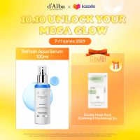 dAlba Refresh Aqua Serum 100ml ดัลบา รีเฟรช อควา เซรั่ม สเปร์ยเซรั่มเติมความชุ่มชื้นให้ผิวล้ำลึก ปลอบประโลมผิวร้อน พร้อมลดอุณหภูมิผิว