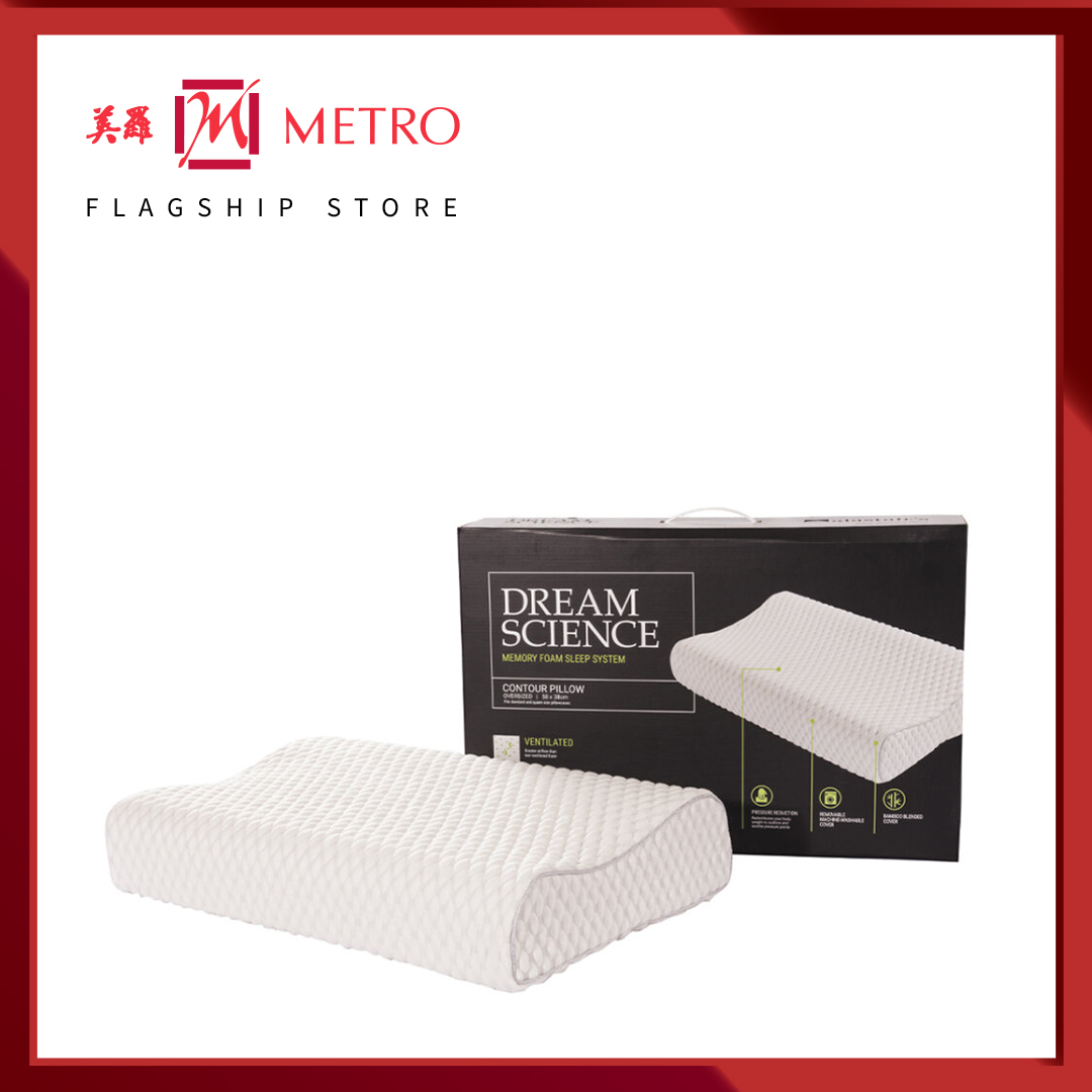 alastair's dream science contour memory foam pillow