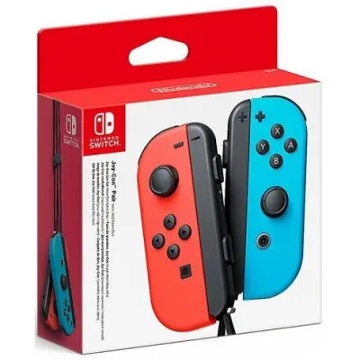 Nintendo Switch Joy-Con Controllers - (L) Neon Red / (R) Neon Blue