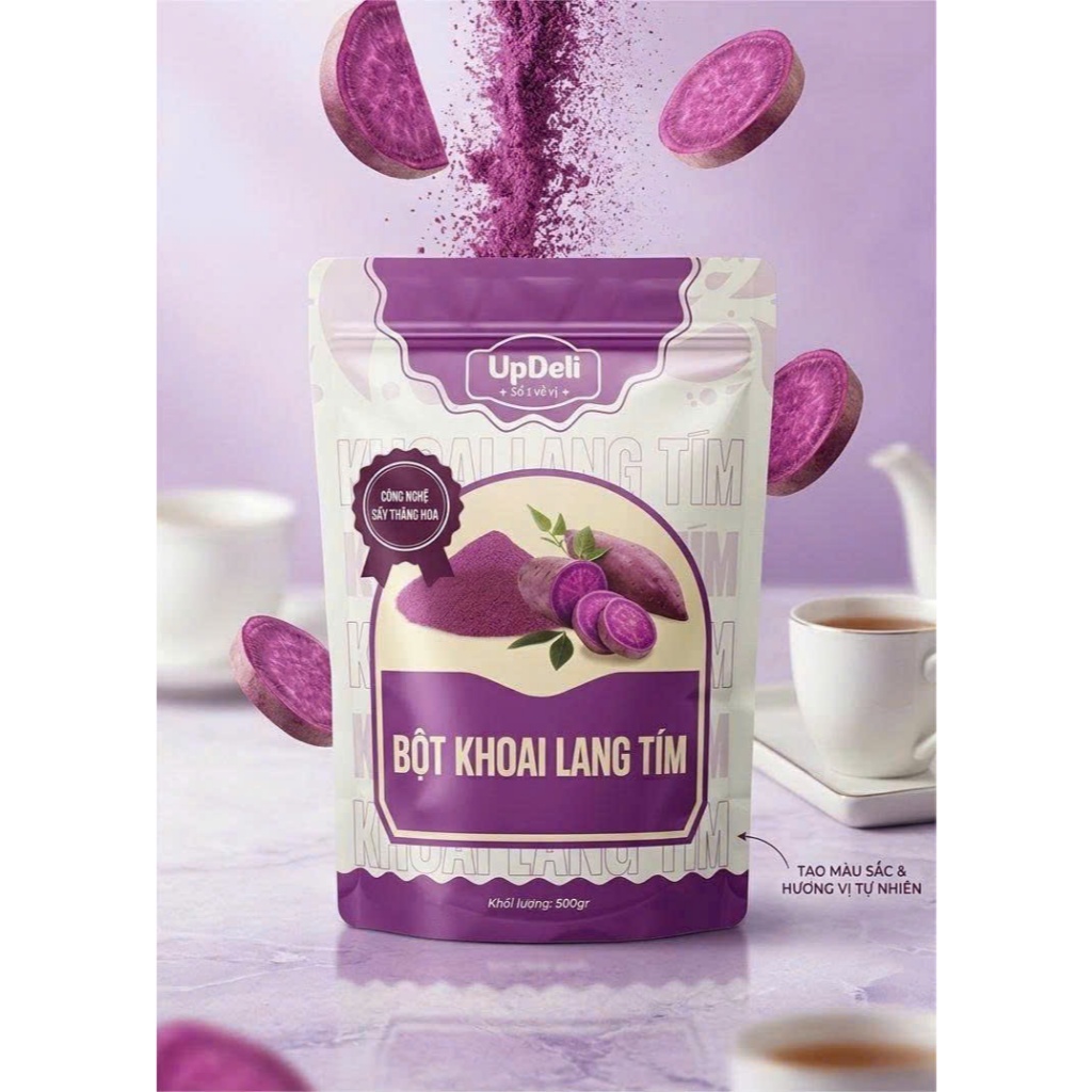 Bột Khoai Lang Tím Updeli Gói 500GR