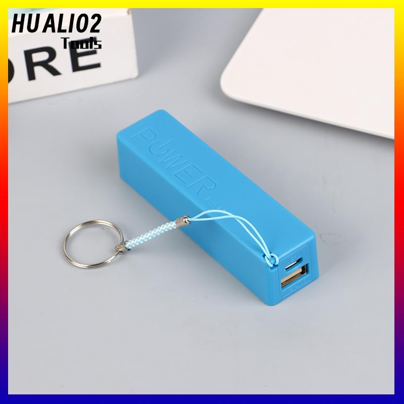 HUALI02 Điện thoại di động ngân hàng sạc pin gói cho trường hợp tự làm hộp Protable đầy màu sắc stroage hộp - 4