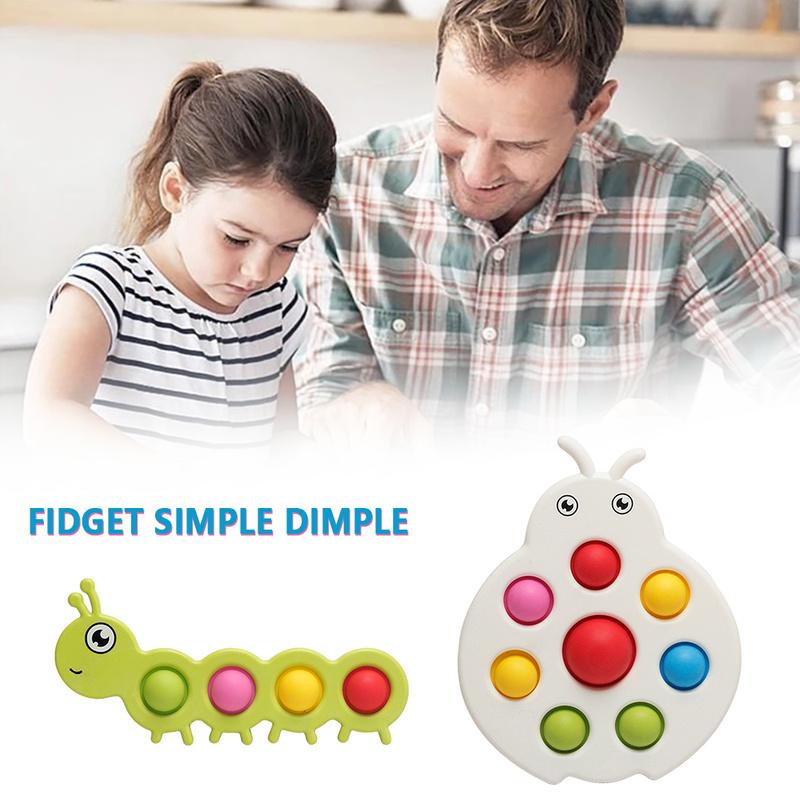 Khuôn đẩy bong bóng Đồ chơi giải nén đẩy bong bóng Keychain bóp cảm giác đồ chơi vui nhộn đẩy bong bóng Keychain khuôn đẩy bong bóng đồ chơi cho trẻ em đầy màu sắc khuôn đẩy bong bóng đồ chơi