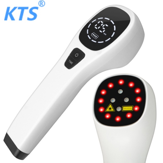KTS Lllt Original Laser Pain Relief Machine 4X808Nm Cold Laser Wound Healing Joints Pain Soft Tissue Sciatica Rheumatic Pain Physical Therapy Equipment ราคา 6,599 บาท*ส่งฟรี