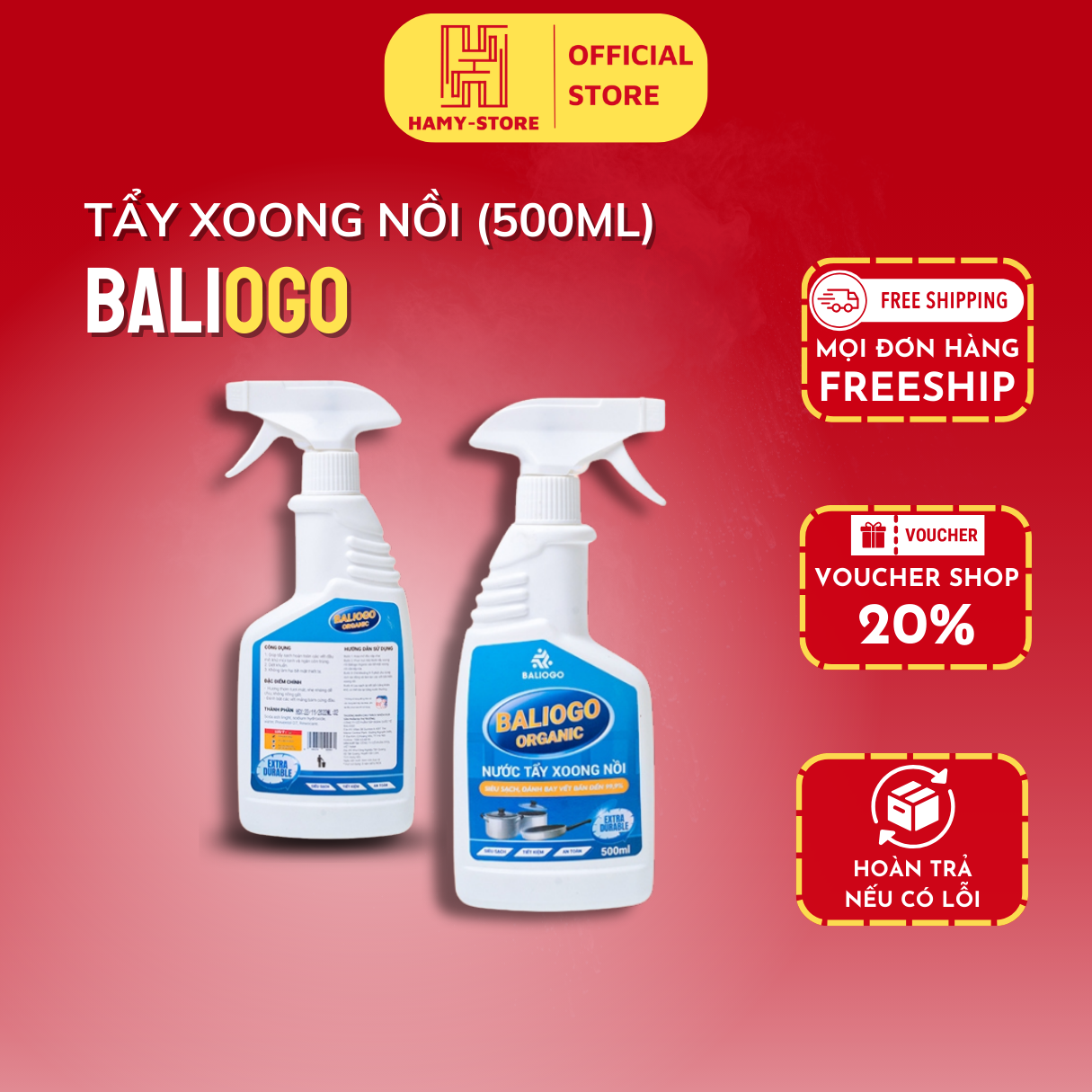 Tẩy dầu mỡ, tẩy nhà bếp, tẩy hút mùi, bếp gas, bếp từ, đáy xoong, đáy chảo bali ogo