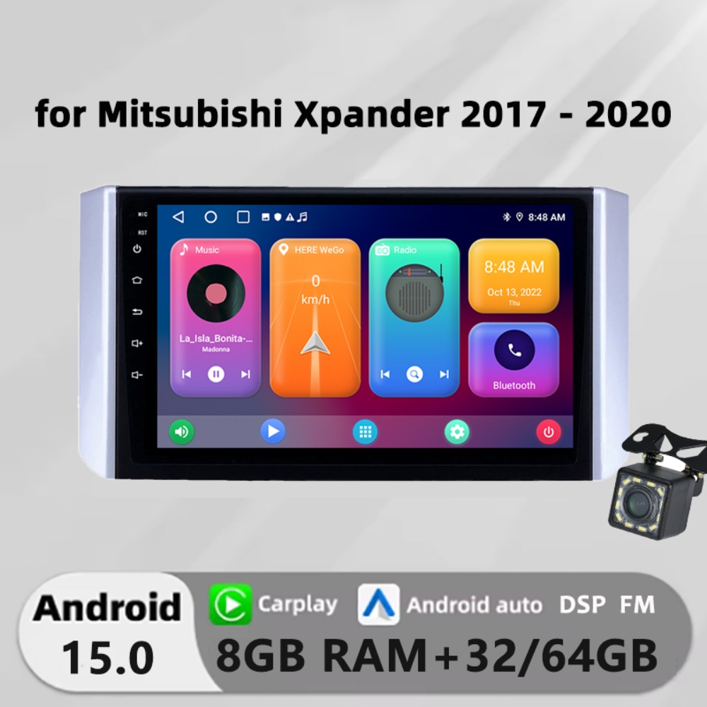 Honxun ESSGOO acodo ASTRAL Kenwood STAPON 8GB+64 android head unit for Mitsubishi Xpander 2017 - 2020 player 2din stereo multimedia carplay touch screen monitor with rear camera FM GPS dsp wifi navigation ราคา 3,681 บาท*ส่งฟรี