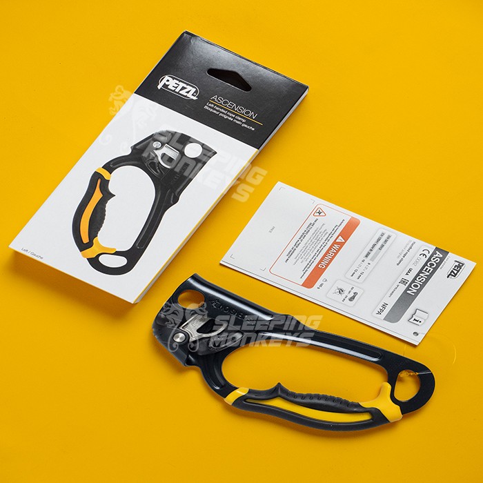 PETZL JUMAR KIRI , LEFT ASCENSION - ERGONOMIC HANDLED ASCENDER Harga 1,345,000 rupiah*Gratis Ongkir