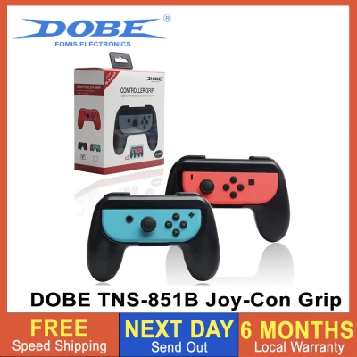 (2-PACK) DOBE Nintendo Switch Joycon Controller Grip, High Quality Wear-resistant Joy con Handle Holder for Nintendo Switch Joy-con [Local Warranty]