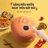 Nồi cơm điện tử Mini Tefal Pop 0.7L RK535 | RK5354Y0 | RK535AY0 | RK535TY0 | RK5352Y0-Bảo hành 2 năm
