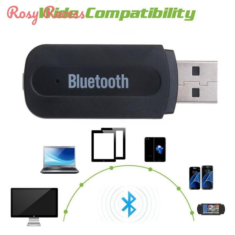 Rosy Recess BT360 Bluetooth 5.0 USB Adapter for Laptop, Phone, TV, and Game Console ราคา 19 บาท*ส่งฟรี