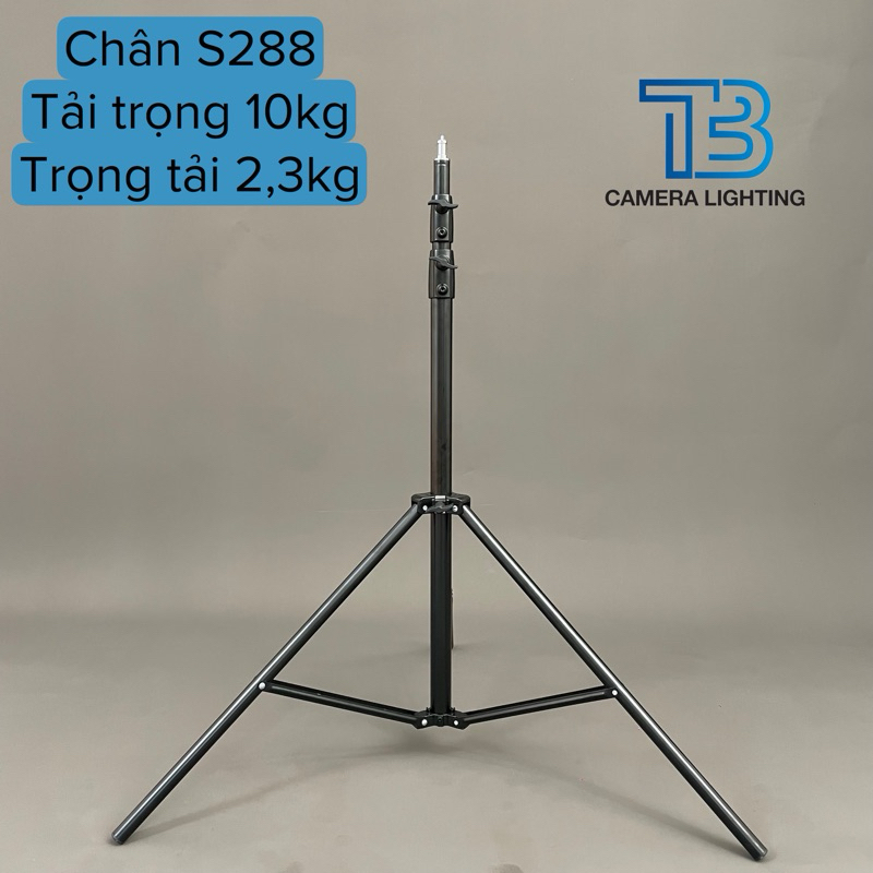 Chân Inox Chân đèn inox BSL 280 (2m8) trọng tải 10kg . Chân đèn inox tốt nhất trong tầm giá