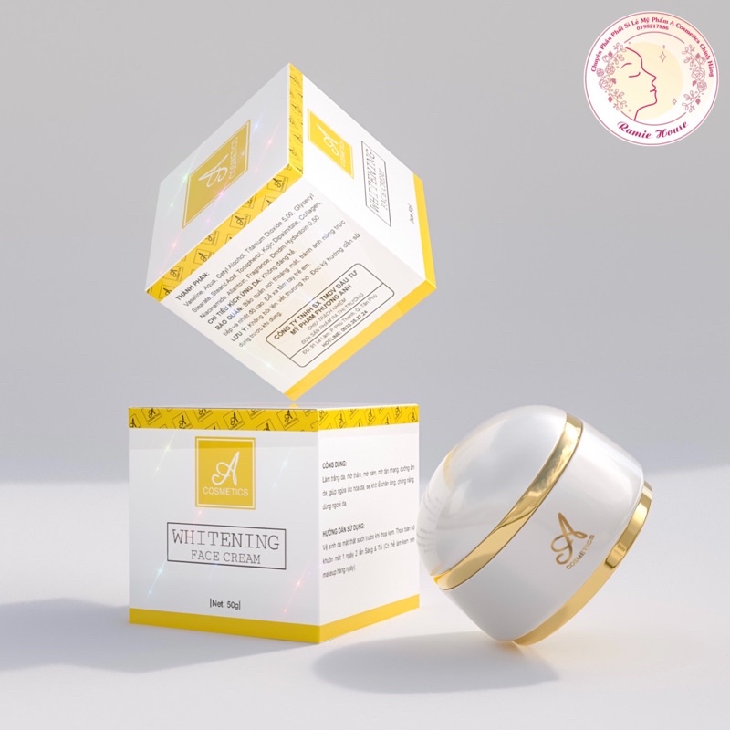 Kem face pháp Mềm acosmetics, dưỡng trắng da mặt
