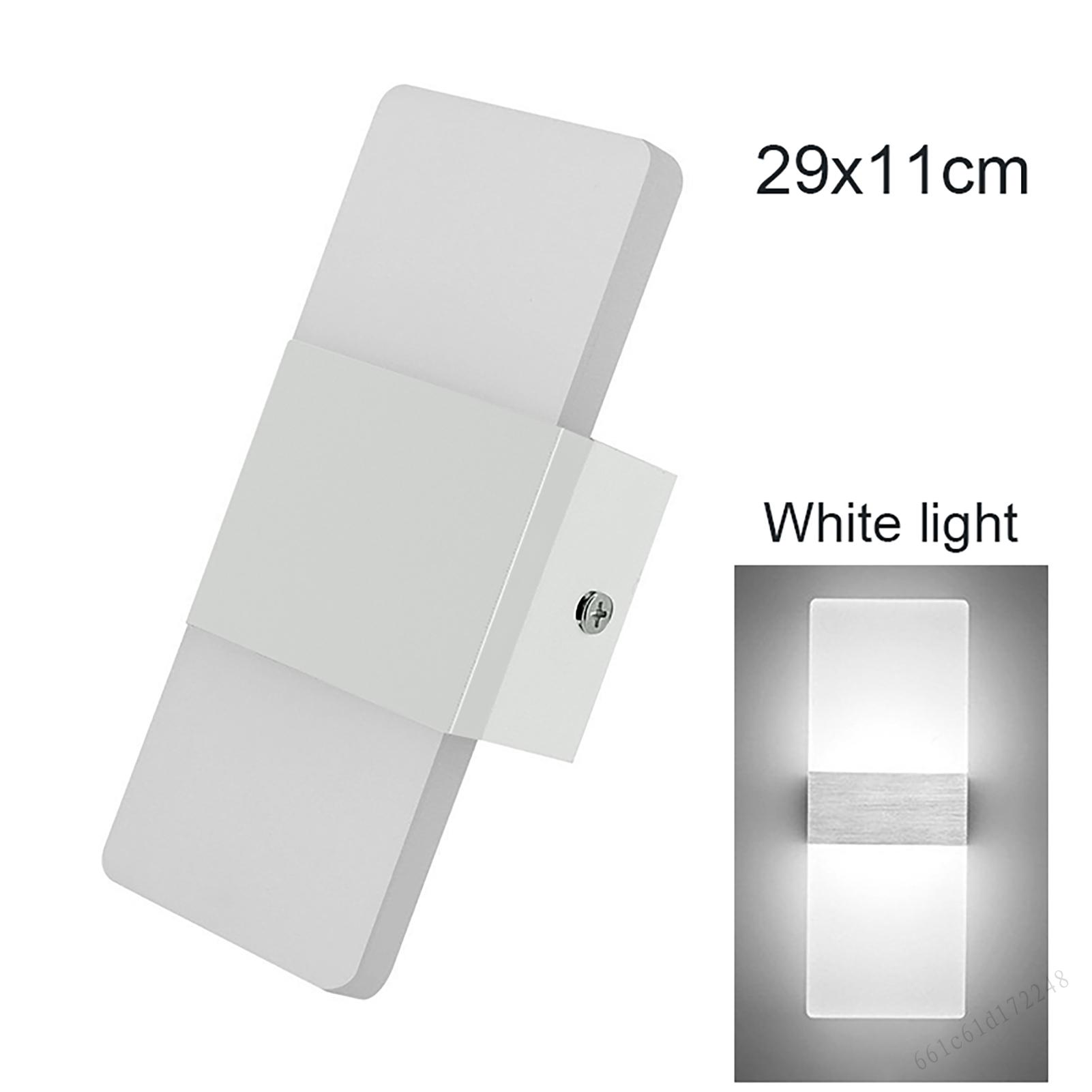 Dcj Treo Tường Đèn chiếu sáng trang trí nội thất Acrylic upward Cube LED Đèn ngủ ban đêm cho Phòng n