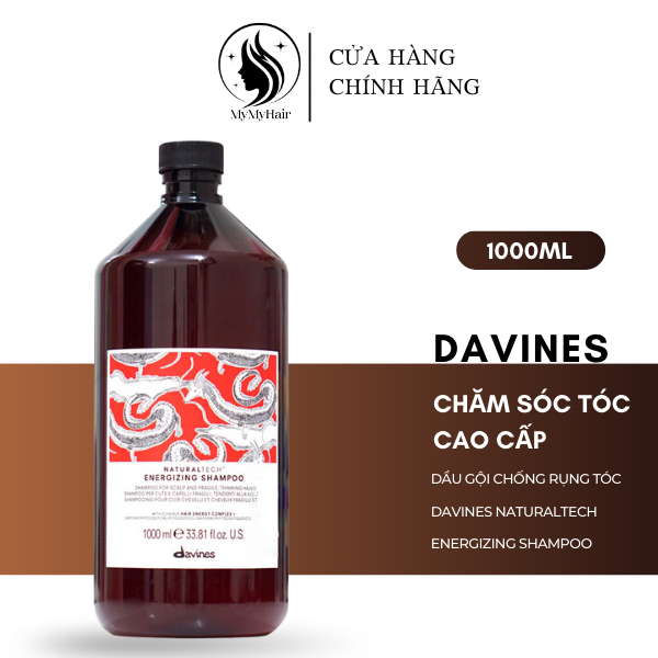 Dầu gội chống rụng tóc Davines Naturaltech Energizing Shampoo 1000ML mymyhair