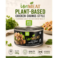 VEGAN : UNMEAT Plant-based Chicken Chunks Style 180g