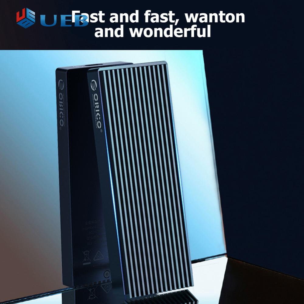 USB 3.2 Type-C SSD Case 20Gbps M.2 NVMe Key Solid State Drive Box - ยี่ห้อ UEB ราคา 2,421 บาท*ส่งฟรี