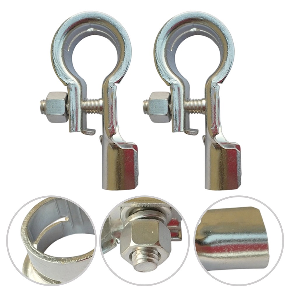 【Tự động thời trang】 1 Cặp Kẹp đồng thau Đầu nối dẫn nguồn điện Bộ kết nối để sử dụng cho xe hơi và thuyền