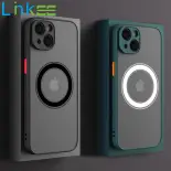 Cho Apple iPhone 17 16 15 14 13 12 11 Pro Max Mini 14 Cộng Với X XR XS vỏ điện thoại, Ốp điện thoại chống sốc Sang Trọng Cho Magsafe sạc không dây Bìa