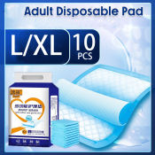 Disposable Adult Underpads 10 Pack, Medium/Large, Nursing Pad