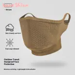 Lunashine  Mặt nạ chống gió ngoài trời cho đi xe đạp và lái mô-tô, thoáng khí và độ ẩm-wicking bảo vệ
