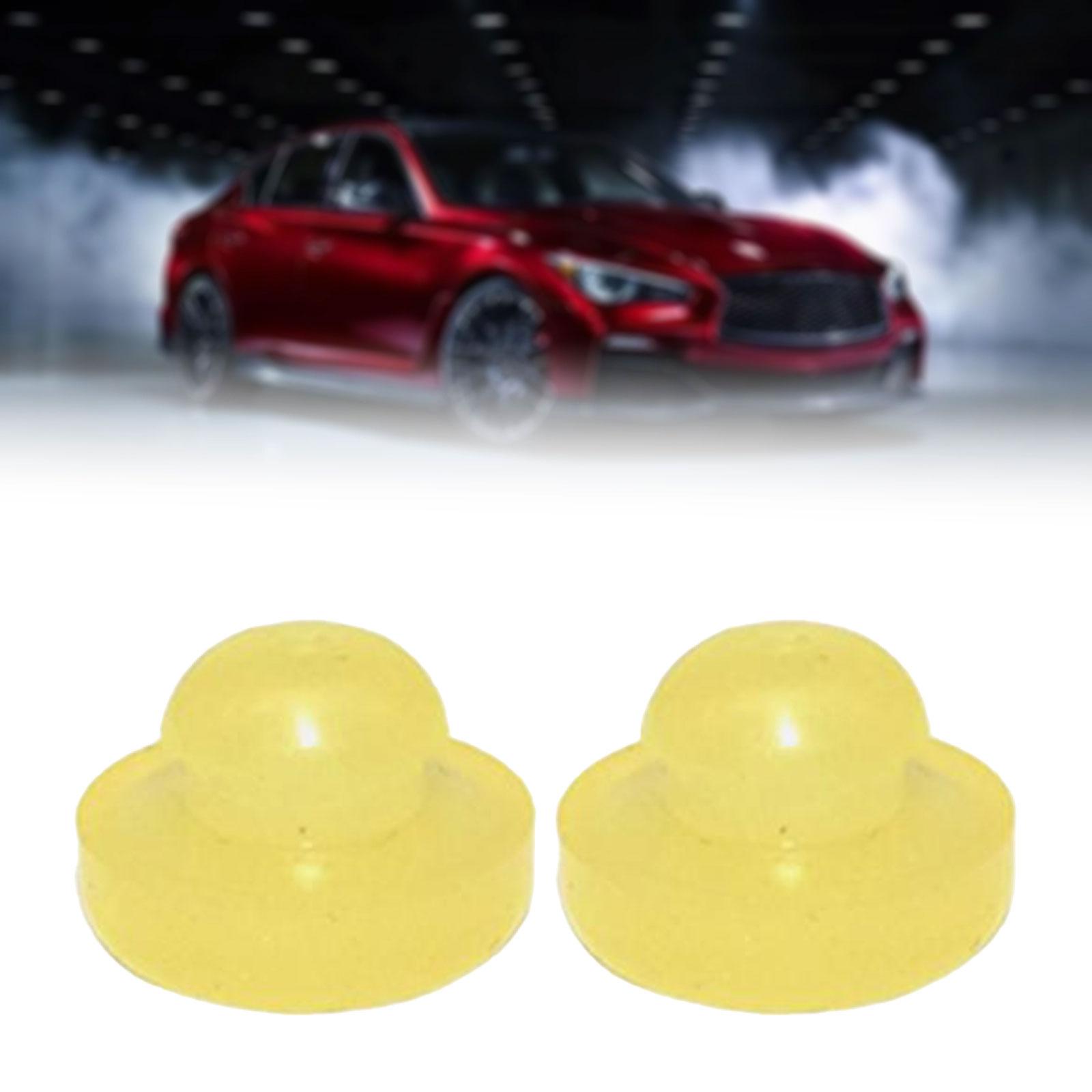 Miracle Shining 2x Brake and Clutch Pedal Stop Pad 46584S0100 Yellow Brake Pedal Stopper for Nissan 370Z Stanza Replacement Professional ราคา 34 บาท*ส่งฟรี