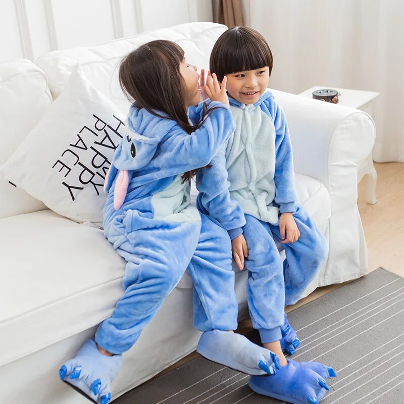 Child Boy Pajamas for 3-14 Years Winter Long Sleeved Pyjamas Suit