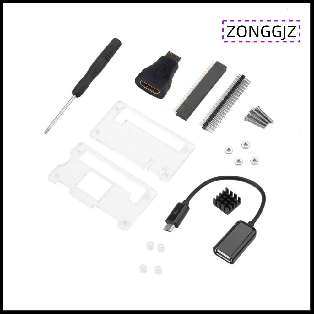 ZONGGJZ MALL 255 1 Set กรณีที่ชัดเจน สำหรับเคส Raspberry Pi Zero ทนทาน หัวข้อ ชุดพื้นฐาน ตลก ชุดอุปกรณ์เสริม ใช้ในอุตสาหกรรม ราคา 189 บาท*ส่งฟรี