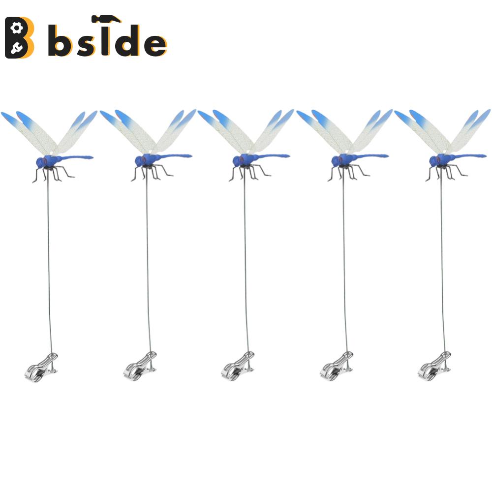 [Bside Tool Store] Simulation Dragonfly Clip Bug Deterrent Realistic Dragonfly Hat Clip Bug Repellent Outdoor Garden Dragonfly Decoration ราคา 59 บาท*ส่งฟรี