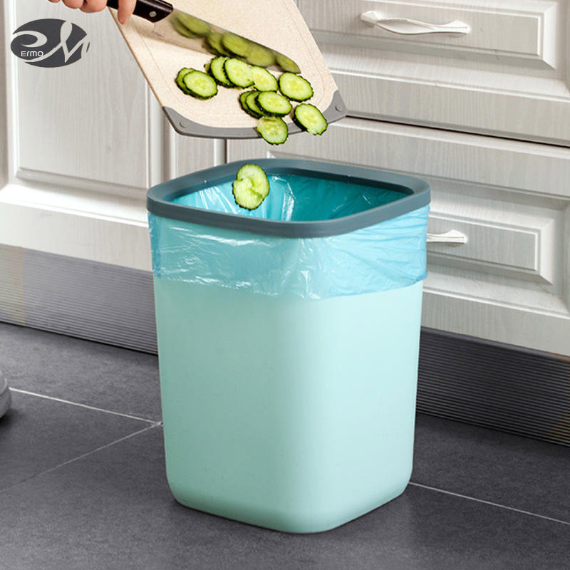 Garbage bin, household large bathroom, kitchen, pressure ring garbage bin, living room garbage bin ราคา 106 บาท*ส่งฟรี