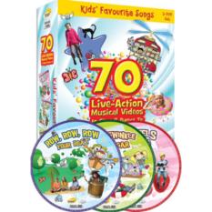 Kids Favourite Songs: 70 Live-Action Music Videos