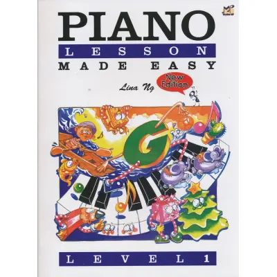 Lina Ng - Piano Lesson Made Easy - Level 1 - Piano Book - Music Book - Absolute Piano - The Music Works Store MB1