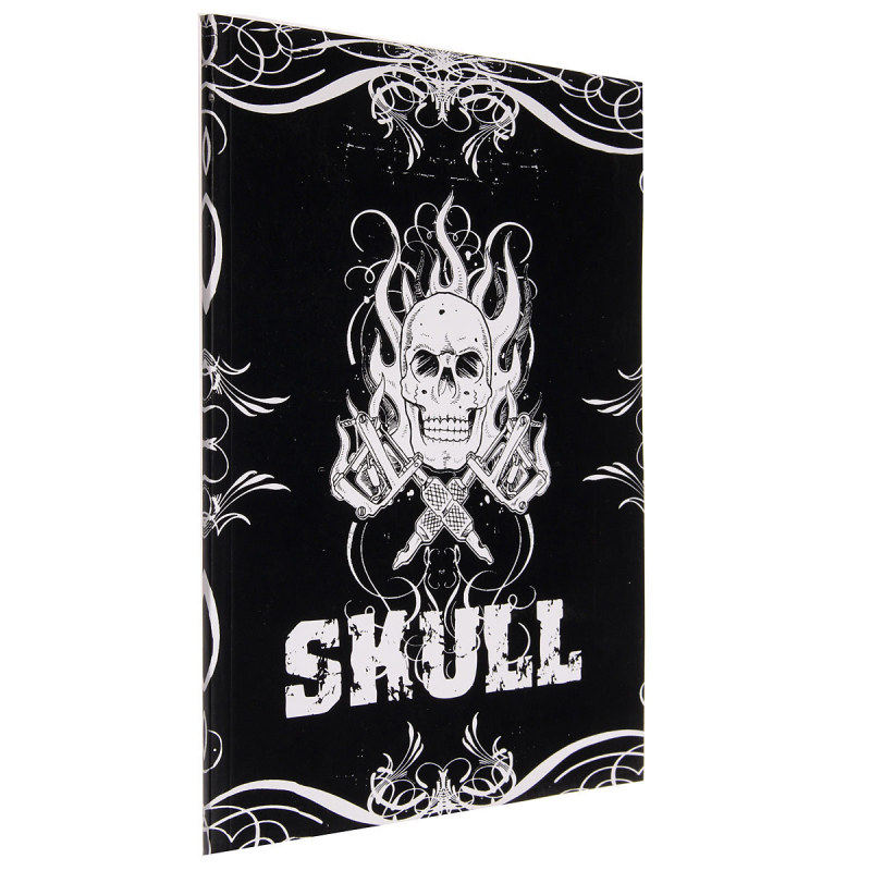 Skull Design Sketch Book Tattoo Works Art Supplies A4 76 Pages(Export)(Intl)
