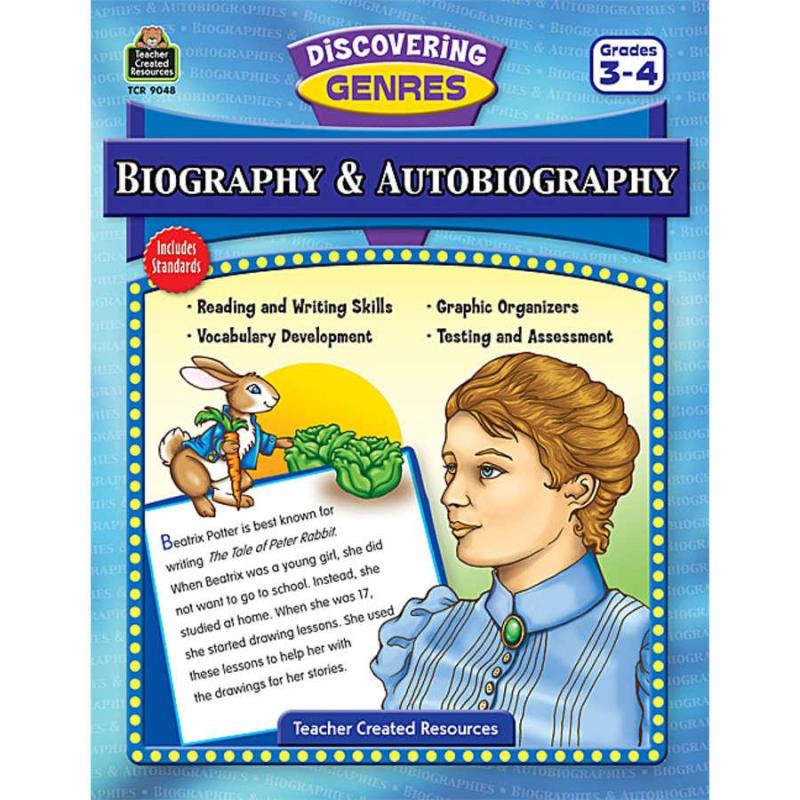 TCR9048 Discovering Genres: Biography & Autobiography