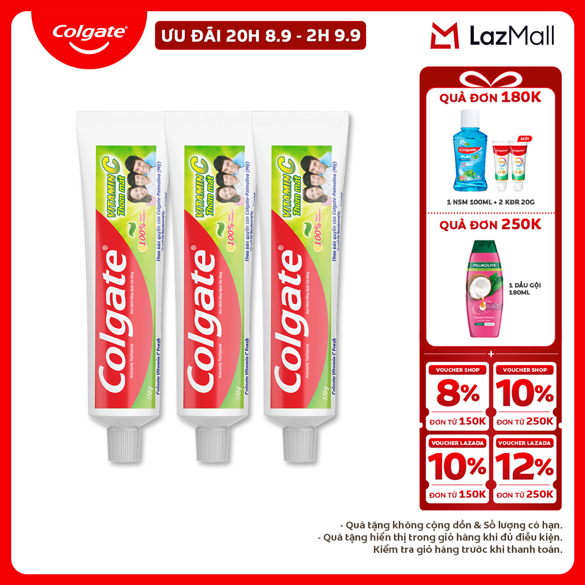 Colgate Optic White Vitamin C