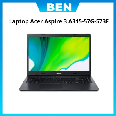 Máy tính xách tay Acer Aspire 3 A315-57G-573F, Core i5-1035G1, 4GBOB+4GBSO, 512GBSSD, GFMX330, 15.6FHD, Webcam, 36Wh, Wlan ac+BT, Win11H, Charcoal Black, 1Y WTY, RMN:N18Q13_NX.HZRSV.00B