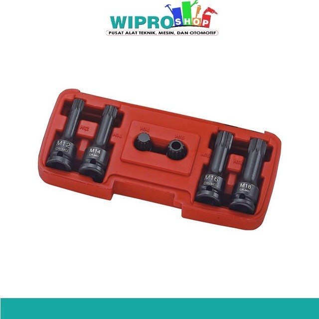 Jtc 4094-VW, AUDI 6PCS SOCKET SET- 12PT Harga 1,052,700 rupiah*Gratis Ongkir