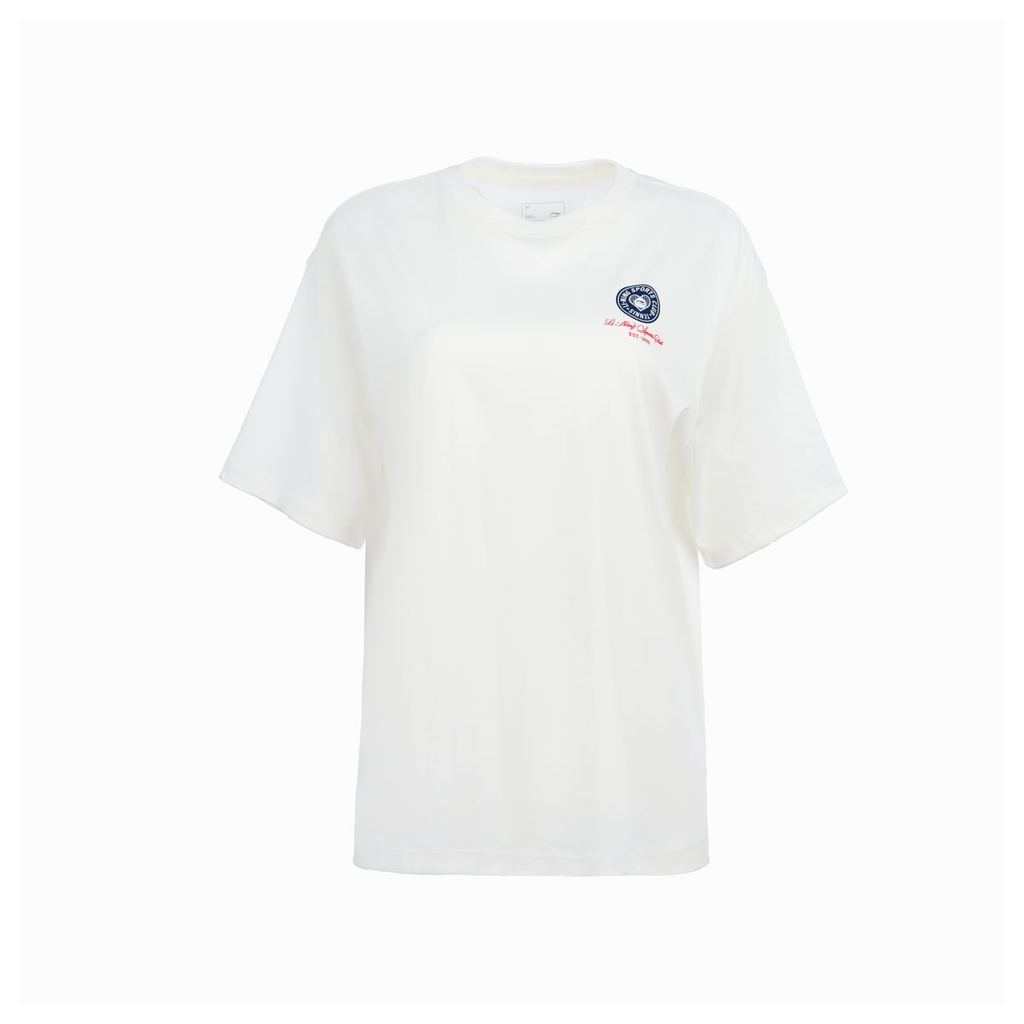 Áo T-shirt Thể Thao 𝐒𝐏𝐎𝐑𝐓𝐒 𝐂𝐋𝐔𝐁 Li-Ning Nữ Dáng Rộng AHSV458-1V