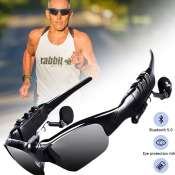 Hittime Bluetooth Audio Sunglasses with Surround Sound for Sports