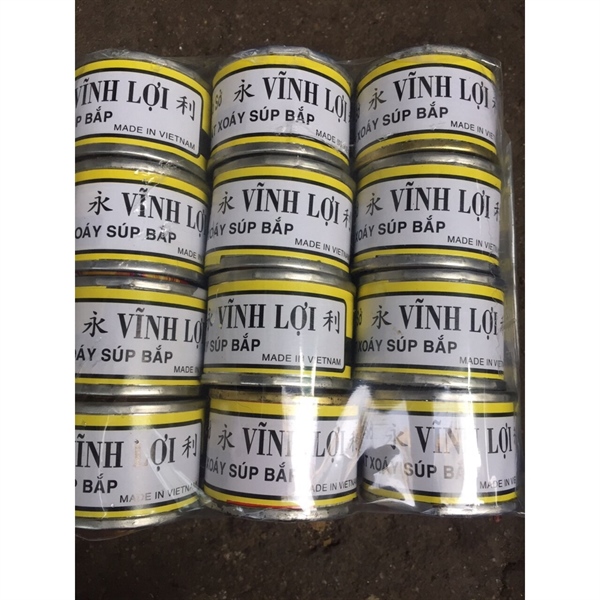 Cát xoáy súp bắp hũ lớn loại 35 gram