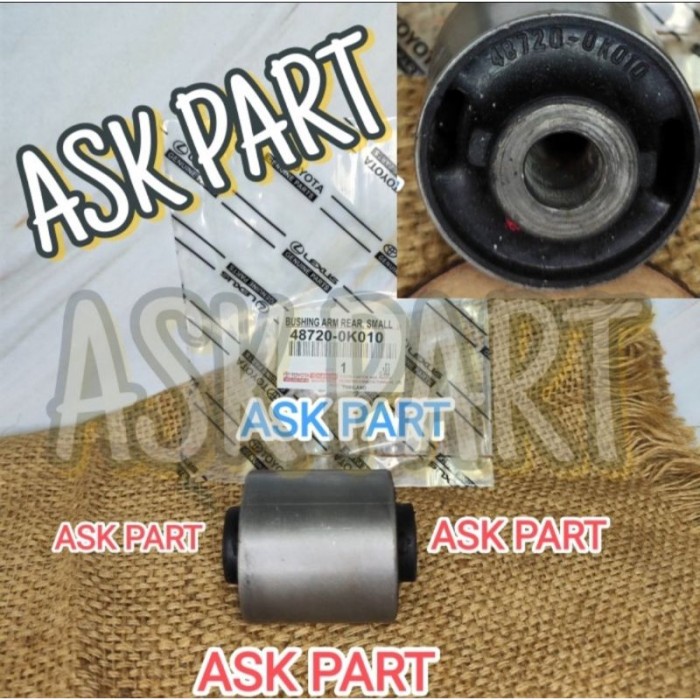 BUSHING BUSH BOS ARM SAYAP BELAKANG BESAR KECIL BIG SMALL TOYOTA INNOVA INOVA HILUX FORTUNER Harga 68,750 rupiah*Gratis Ongkir